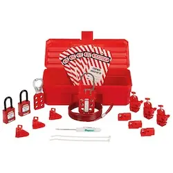 Panduit PSL-KT-CONAP Contractor Lockout Kit 34 Piece