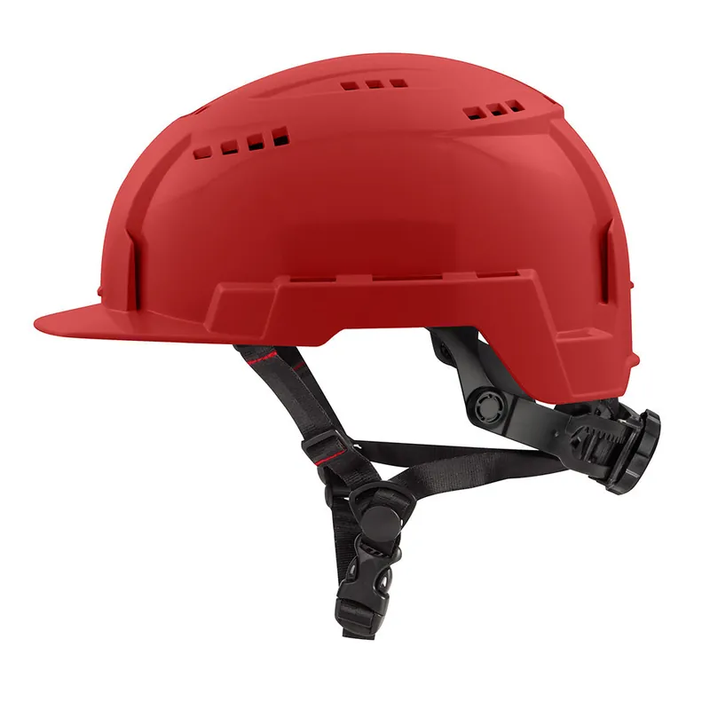 Milwaukee 48731328 BOLT Red Front Brim Vented Safety Helmet
