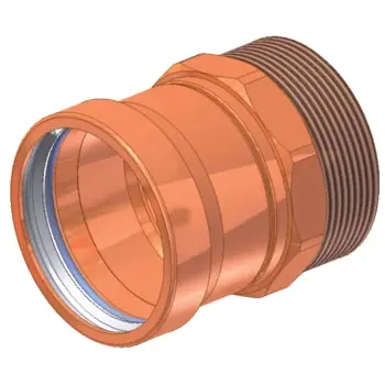 Apollo valves 10061982 adapter press x MPT 2-1/2 in