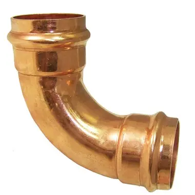 Apollo 10066101 3/4 x 1/2 in. Reducing Copper Press 90 Degree Elbow