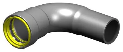 Apollo PWR7481485 PowerPress 3/4 inch Gas Elbow 90 Degree