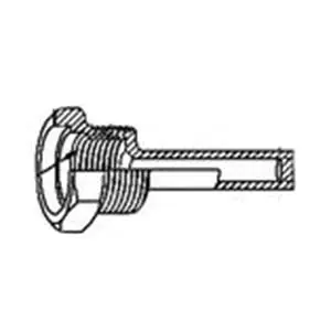 Trerice 76-4J2 Thermowell Brass Bimetal 3/4 in NPT Replacement MPN