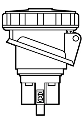 Legrand PS4100R7W Pass & Seymour PS4100R7-W Pin & Sleeve Receptacle 100A 3/480V