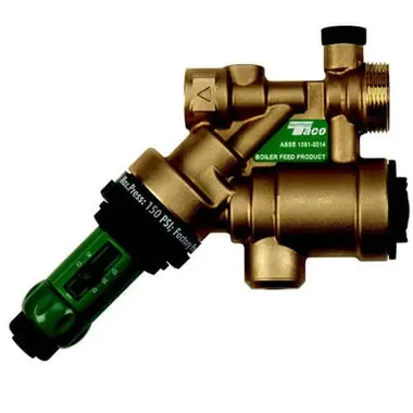 Taco 3450 Combination Valve, 1/2 NPT x Sweat Valve/Backflow