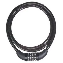 Master Lock 8119DPF Resettable Combination Cable Lock 5 ft x 3/8 in