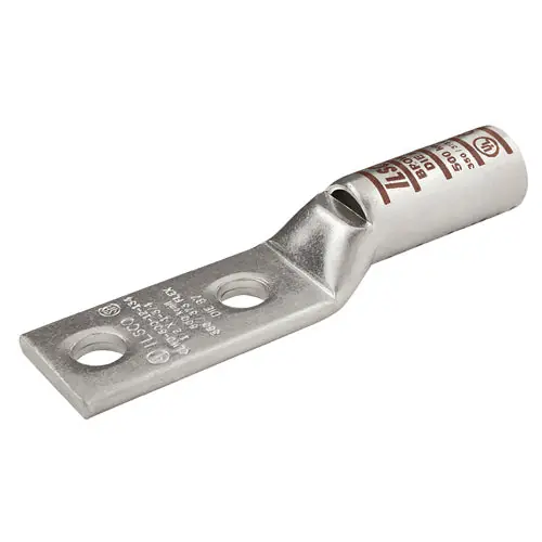 ILSCO CLWD-4/0-12-134 Surecrimp Copper Compression Lug 4/0 AWG 2 Holes 1/2 Inch Bolt Size