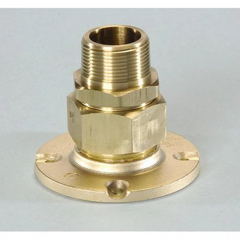 Omega Flex FGP-BFF-1250 1-1/4 MNPT Brass Flange Fitting