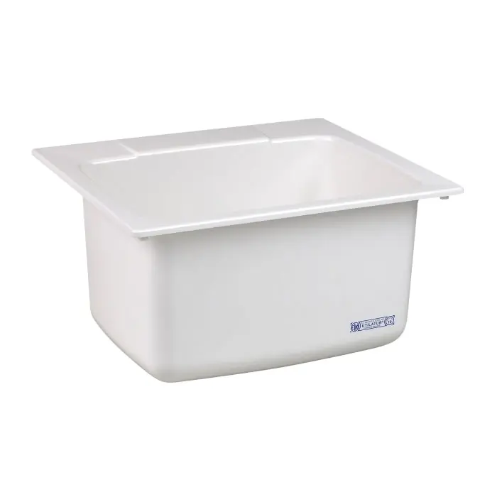 Mustee 10 Utility Sink 22 in x 25 in x 13-3/4 in White