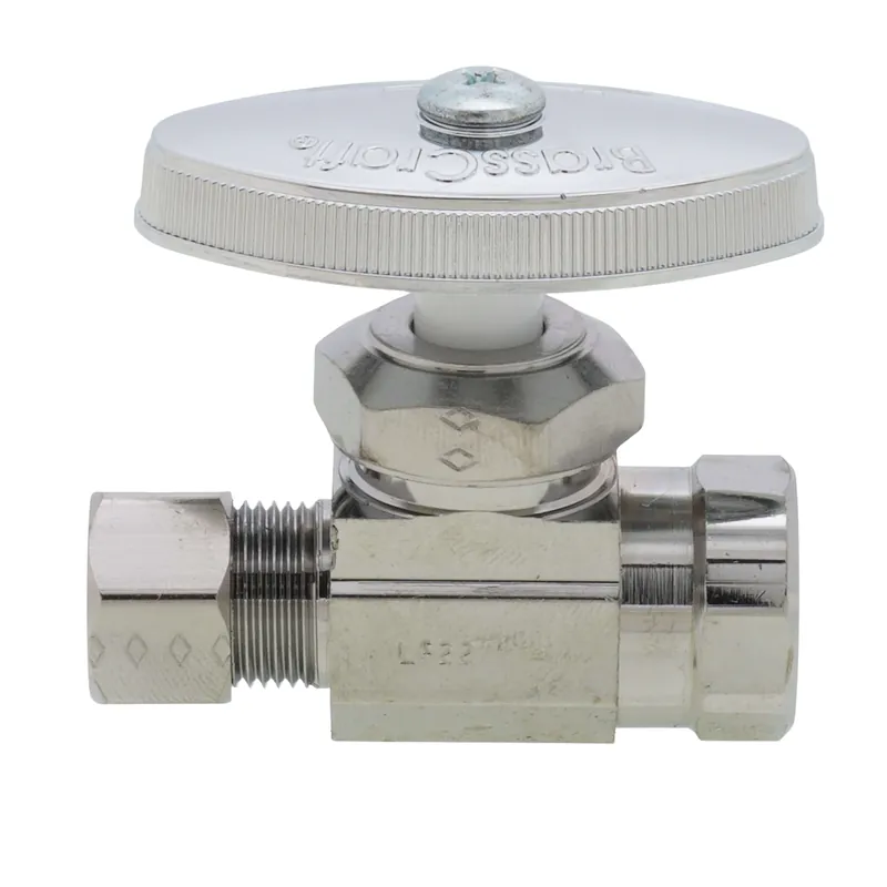 Brasscraft OR10X-C Multi-Turn Straight Valve 3/8 inch x 3/8 inch