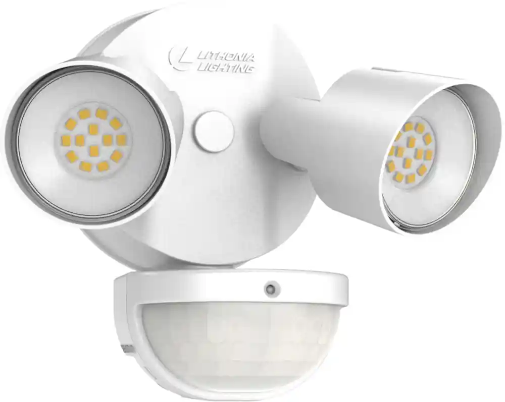 Lithonia Lighting HGX-LED-2RH-40K-120-WH-M2 LED Residential Security Floodlights