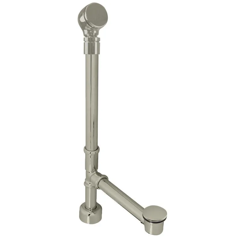 Watco 901-LTRI-PVC-BN Innovator 900 Series Plastic Trip Lever Drain in Brushed Nickel