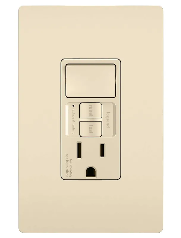 Legrand 1597SWTTRLACCD4 P&S 1597SWTTRLACCD4 Radiant 15A SLF