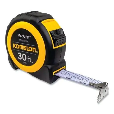Komelon 7330 MagGrip Speedmark Tape Measure 30 Ft x 1 Inch Magnetic