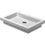 Duravit 0317580000 Lavatory Sink 2nd Floor Washbowl 22-7/8 x 16-3/8 Inch Rectangle White