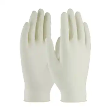 PIP 62-321PF/L Natural Latex Powder Free Large Disposable Gloves