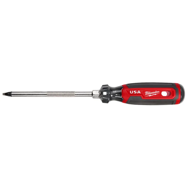 Milwaukee MT219 #3 Square Cushion Grip Screwdriver 6 Shaft (USA)