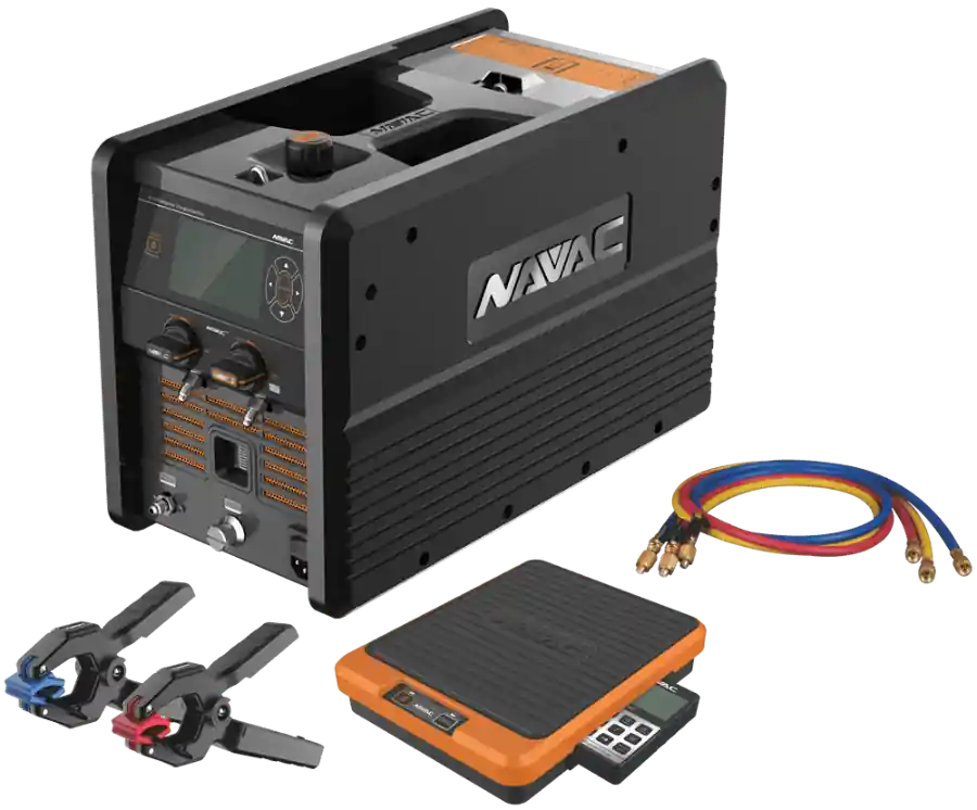 NAVAC NRC62D Smart Charging Machine, 220 lb Capacity, 9.7 in H x 10 in W x 14.5 in D, Digital Display