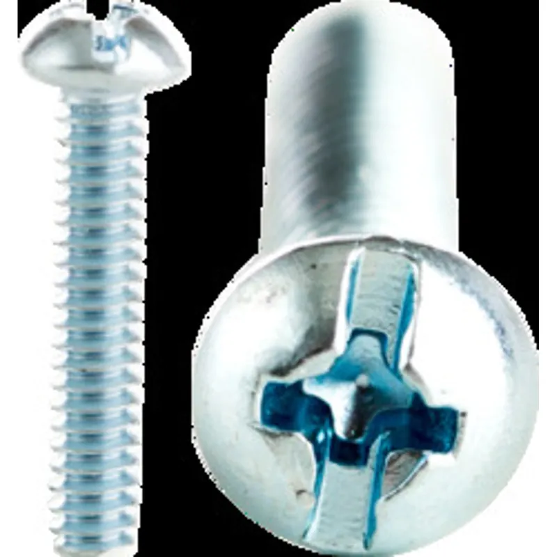 CULLY 39536 1/4-20 Phillips/Slotted Round Head Machine Screw Kit, 3/8 (40), 1/2 (35), 3/4 (30), 1 (20), 1-1/2 (15) and 2 (12) Zinc Plated