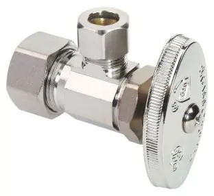 BrassCraft OCR19X R Water Supply Stop Valve 1/2 x 3/8 Compression x Compression