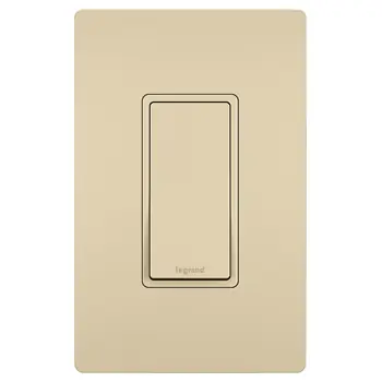 Legrand TM870STMICC6 Pass & Seymour 15 Amp Single Throw Momentary Decorator Switch