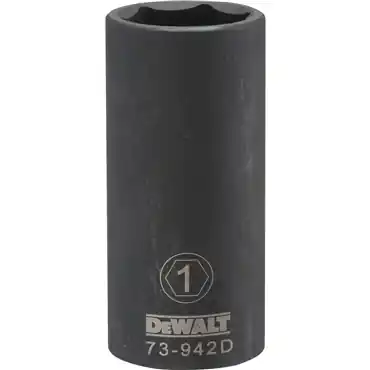 DeWalt DWMT73942OSP 1/2 in Drive Silver Impact Socket