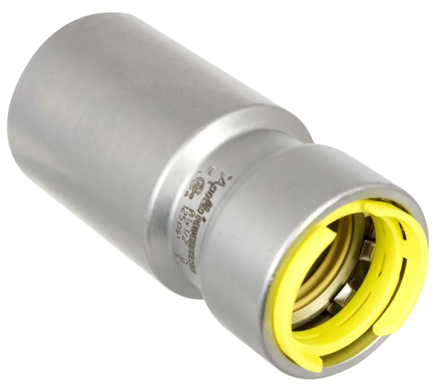 Apollo PWR7482002 Powerpress Fitting Reducer Gas 1 Inch x 3/4 Inch
