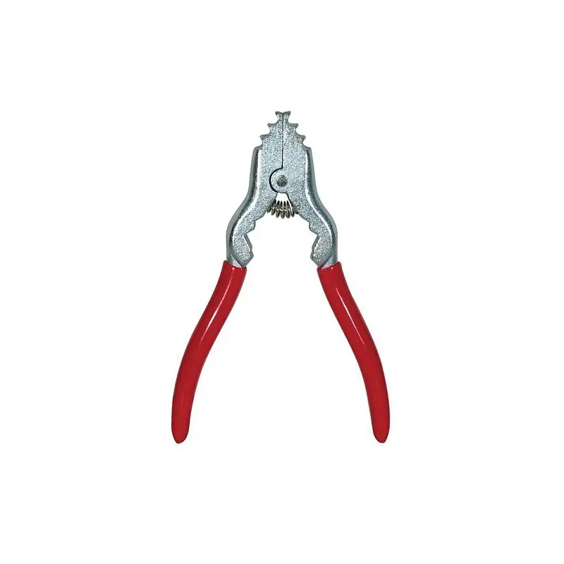 SATCO 90-099 Chain Plier, 7 in OAL, Malleable Iron, Red Handle