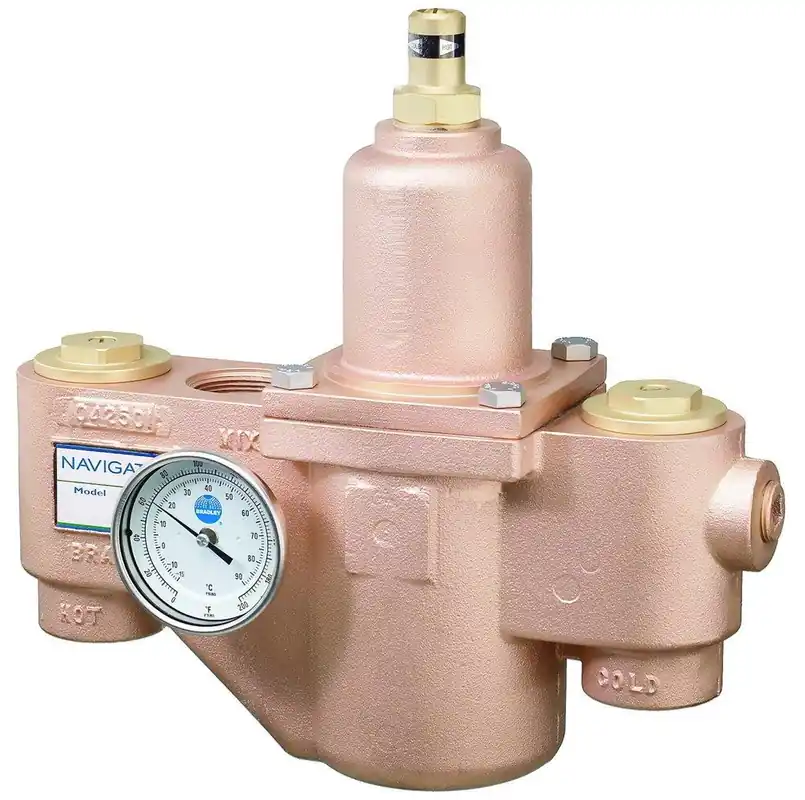 Bradley S59-3130 Navigator® 1-1/4 x 1-1/2 in. NPT Thermostat Mixing Valve