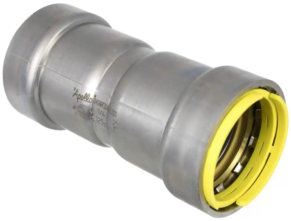 Apollo PWR7481320 Powerpress Gas Coupling with Stop 1-1/4 in