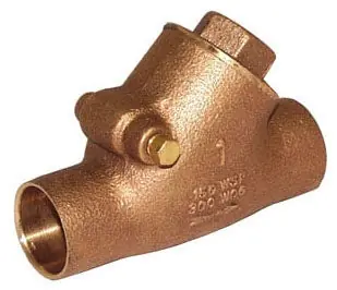 Legend Valve 105-406NL Y-Pattern Check Valve 1-1/4 Inch