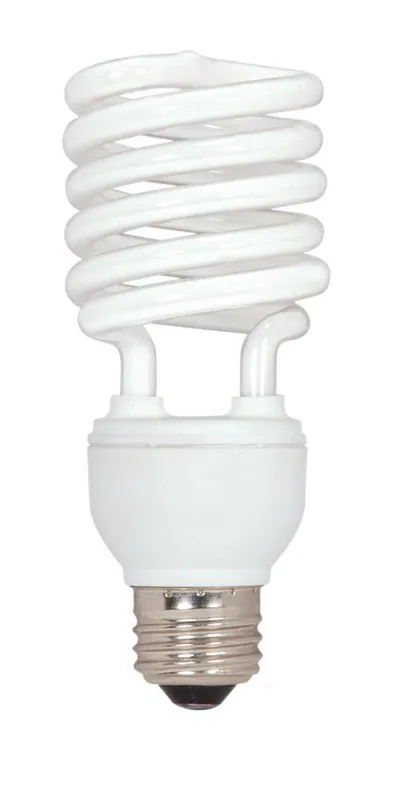 SATCO S7232 26W T2 Coil Compact Fluorescent Light Bulb with Medium Base