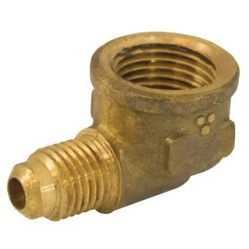 Jones Stephens F40059 (50-86) 1/2FL X 3/8FIP Brass Elbow