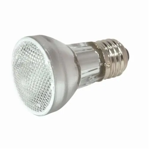 SATCO S2302 Dimmable Halogen Reflector Lamp 60 W E26 Medium Halogen Lamp PAR16 Shape