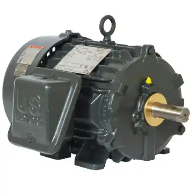U.S. Motors 8D7P2C Severe Duty & IEEE 841 Three Phase TEFC Horizontal - Footed Motor
