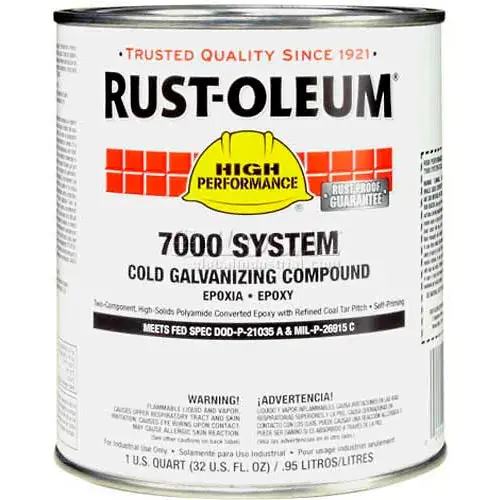 Rust-Oleum 206194T High Performance Galvanizing Compound 1 qt