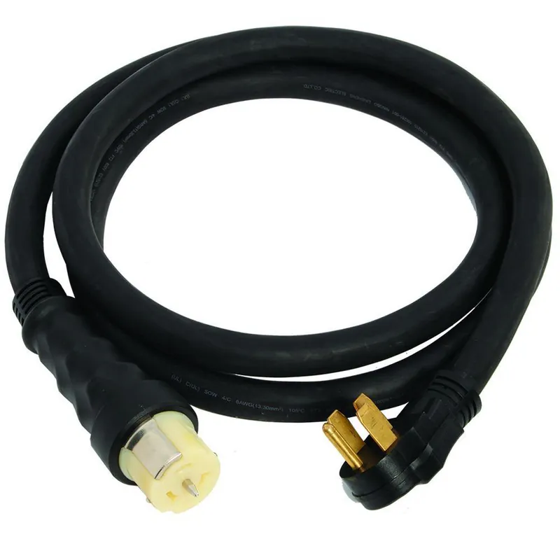 Generac 6330 Cord, 10 ft L Cord, NEMA 14-50 Plug, 6 ga, Thermoset