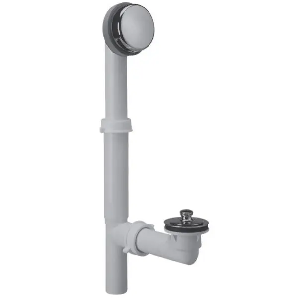 Watco 590-LTRI-PVC-CP Innovator 590 Rough-In Kit With Chrome Plated Lift and Turn Stopper, PVC