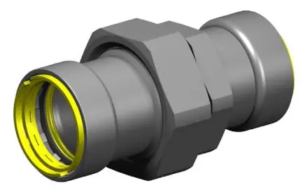 Apollo PWR7482365 PowerPress Gas Union 3/4 in Press x Press