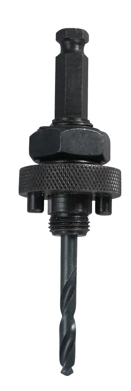 Lenox 1779802 Standard Hole Saw Arbor, 1/2 in, 1/4 in Pilot Drill, Steel