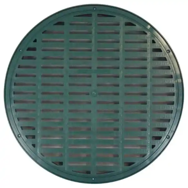 Polylok 3017-G20 Drainage Green Grate 20 in 20 Round Grate