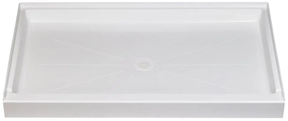 Mustee 3660M Mustee DURABASE Shower Floor 60 in L 36 in W 4-1/2 in H