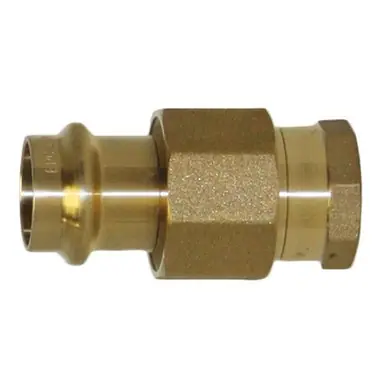 Apollo 10075880 8733-3 Female Union, Lead Free Brass, Small Diameter, PxFPT, 10075880