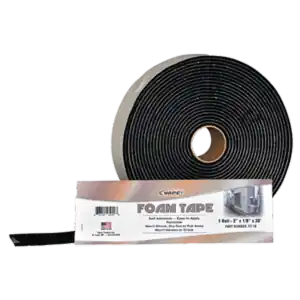 Vapco FT-1 Foam Tape 2 Inch Wide x 1/8 Inch Thick x 30 Foot Roll FT-1