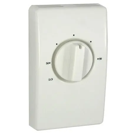 TPI D2022H10BB Double Pole With Leads, 22 Amp Thermostat, Ivory 05024402