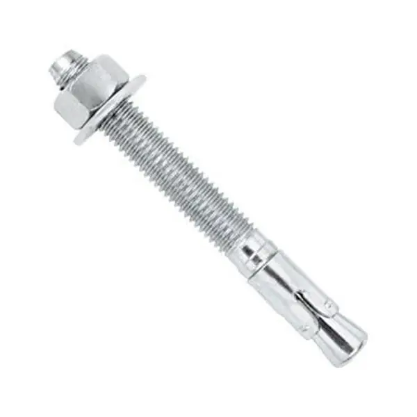 DeWalt 7420SD1 Power-Stud+SD1 Zinc-Plated Carbon Steel Wedge Expansion Anchor 1/2 x 2-3/4 in