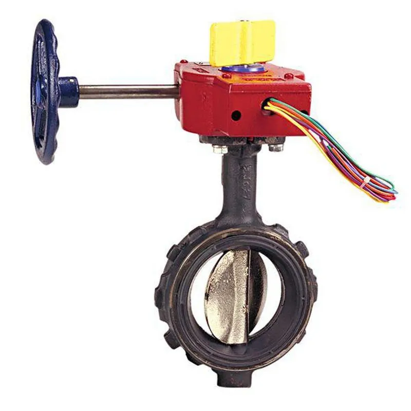 NIBCO NLH801K WD-3510 Wafer Style Fire Protection Butterfly Valve 6 in 125/150 lb