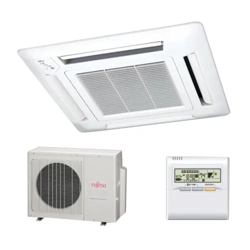 Fujitsu AUU18RLF Halcyon Compact Cassette Indoor Mini-Split Heat Pump 20.1 SEER