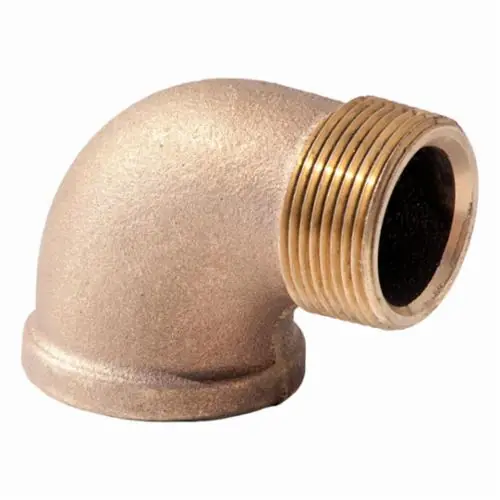 Merit Brass XNL103-32 Street Elbow, 2 In Nominal, MNPT x FNPT End Style, 125 lb