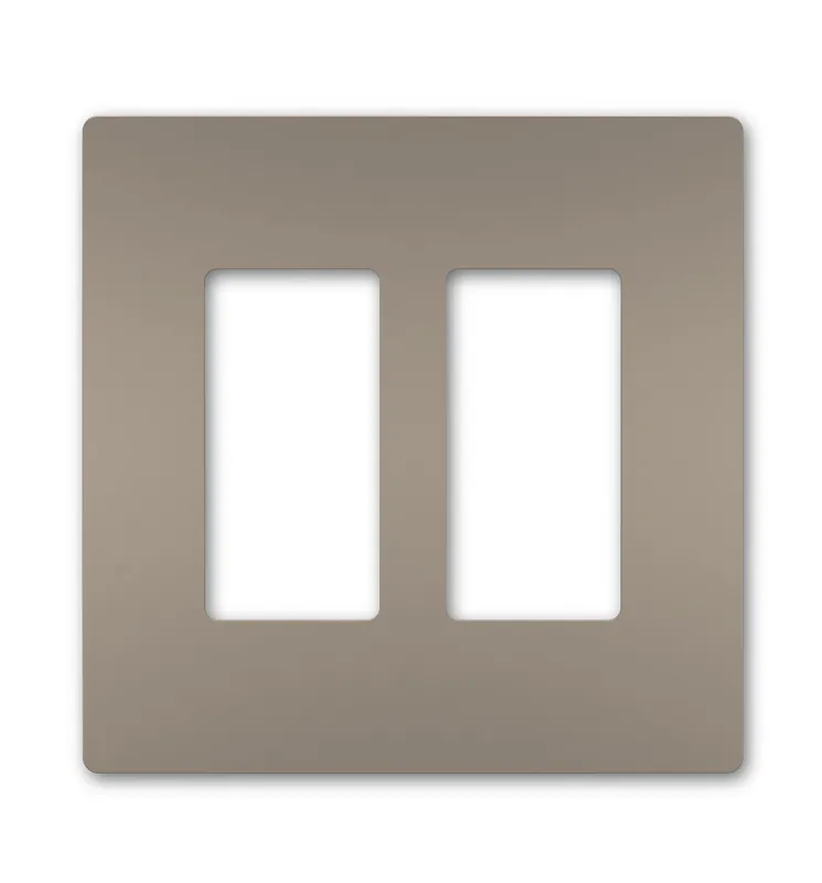 Legrand RWP262NI Pass & Seymour Wall Plate 2G Nickel