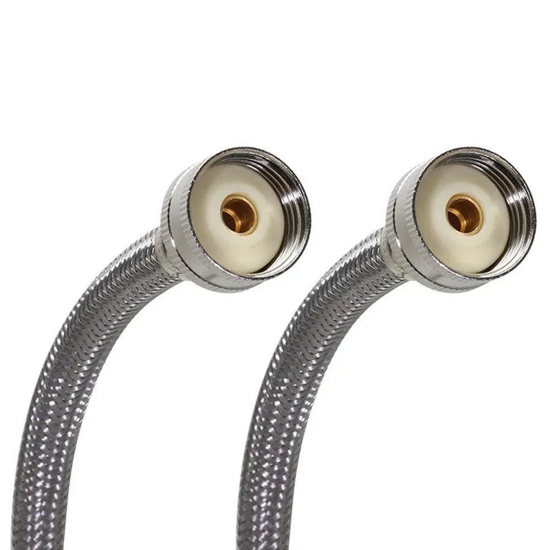 Fluidmaster B9WM48 No-Burst 3/4 in x 3/4 in x 48 in Flexible Water Connector